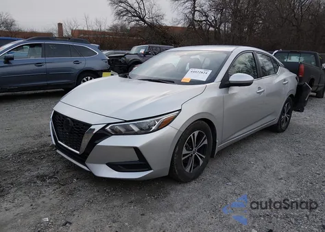 2020 Nissan Sentra Sv Xtronic Cvt z USA, uszkodzony, nr VIN 3N1AB8CV9LY209285